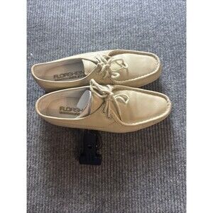 Florsheim Idlers Cream Soft Leather Loafer Casual Shoe Sz 10 M Style 76051